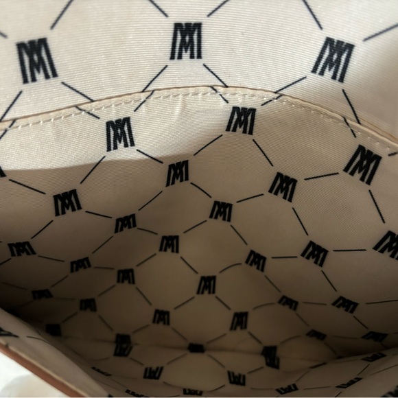 AUTHENTIC Antonio Melani pink snake skin like leather - Picture 7 of 9